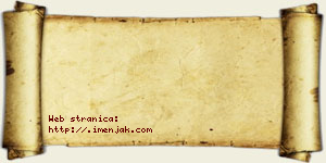 Tina Perušinović vizit kartica